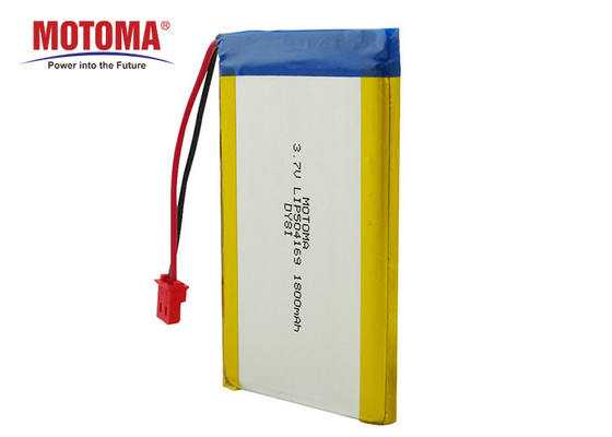1800mAh επανακαταλογηστέο πακέτο 5x41x69mm πολυμερών μπαταριών λίθιου