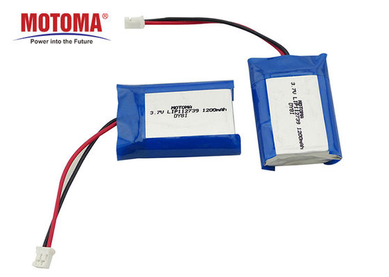 λίθιο-ιονική μπαταρία 1.1*27*39mm 3.7V 1200mAh Rechargable μπαταρίες Motoma για τις συσκευές IOT