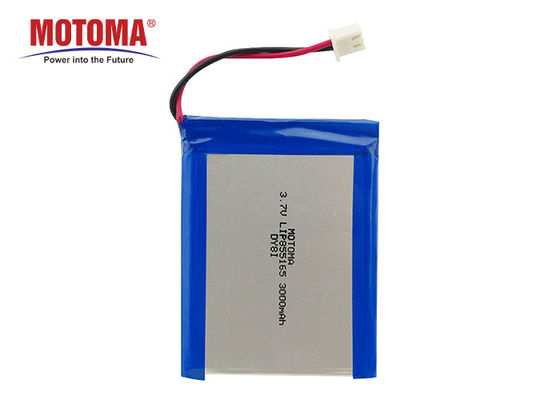 Πολυμερής μπαταρία 3,7 Β 3000mah λι MOTOMA για τη φορετή συσκευή