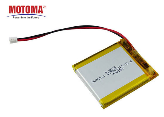 Ιονική επαναφορτιζόμενη μπαταρία 1700mah λίθιου 604650 για το ψηφιακό πλαίσιο φωτογραφιών