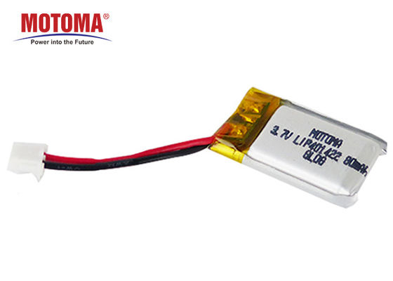 Φορετό πιστοποιητικό CE UL IEC62133 μπαταριών 3.7V 80mah συσκευών Ultrasmall