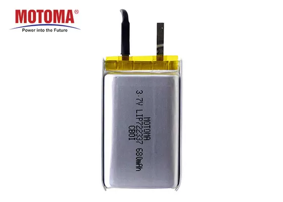 Επαναφορτιζόμενες μπαταρίες 680mah Motoma, Prismatic ιονική μπαταρία λι για τα θερμαμένα γάντια