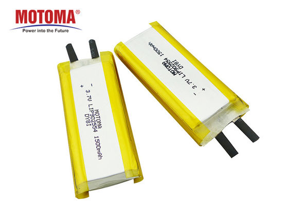 1500mah 3.7V POS Machine Battery Rechargeable With High Consistency