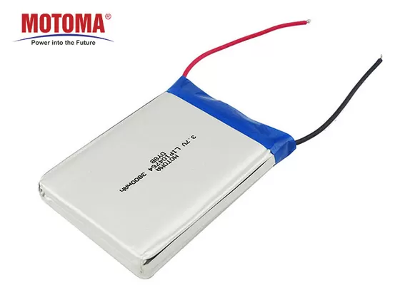 3800mAh επαναφορτιζόμενη ιονική μπαταρία 3,7 λίθιου πιστοποιητικό CE UL IEC62133 Β MSDS UN38.3