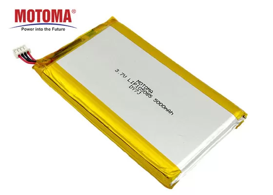 Μπαταρία 3.7V 5000mAh Lipo λίθιου Motoma με τα πιστοποιητικά MSDS UL