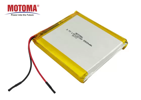 MOTOMA 3,7 βολτ εύκαμπτο μέγεθος μπαταριών 5500mAh λίθιου επανακαταλογηστέο