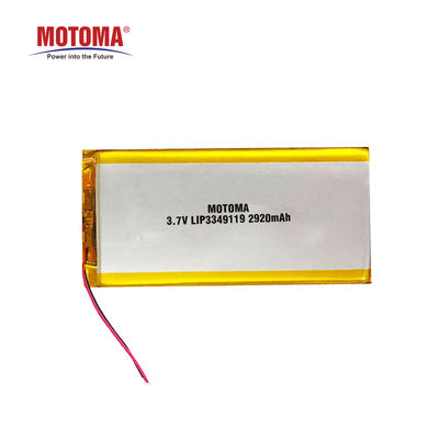 Ιονική επαναφορτιζόμενη μπαταρία 2920mah λίθιου 3,7 βολτ με χαμηλός Self-Discharge