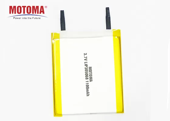 Πακέτο μπαταριών MOTOMA IOT, 3,7 πιστοποιητικό μπαταριών UN38.3 Β 1100mah Lipo