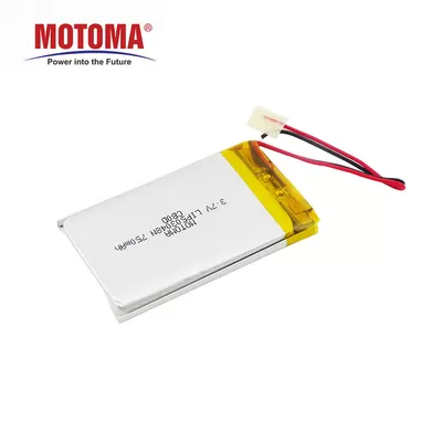 Ιονική μπαταρία 3.7V 950mAh λίθιου υψηλής ικανότητας MOTOMA με τους συνδετήρες καλωδίων PCB