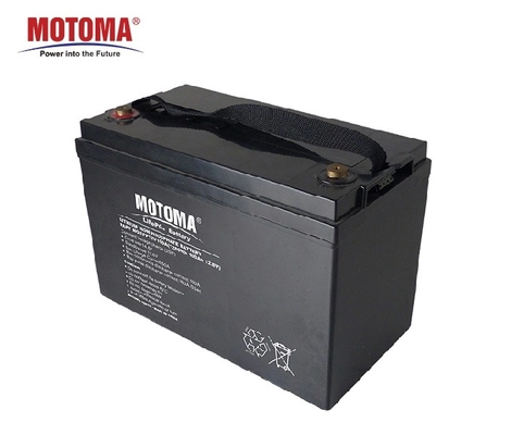 Μπαταρία MOTOMA 12V 100Ah LiFePO4 για τον ηλιακό φωτεινό σηματοδότη