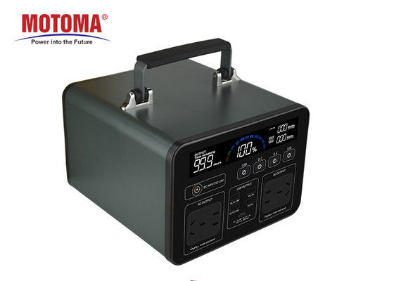Fast Charging PD3.0 Rechargeable 500W 1000W Portable Power Generator With Builtin 280800mAh Lithium Battery