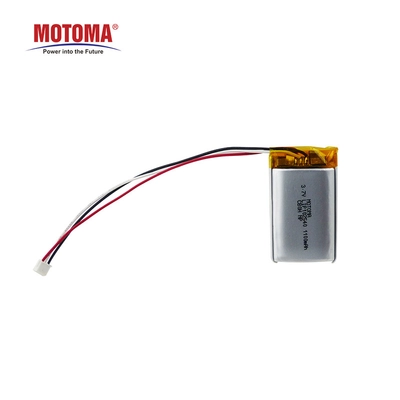 πακέτο πολυμερών μπαταριών λίθιου 3.7V 1100mAh για τον ιχνηλάτη στόλου
