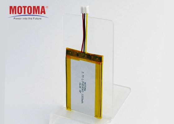 1000mAh επαναφορτιζόμενη πολυμερής μπαταρία λίθιου για τη διαδρομή προτερημάτων