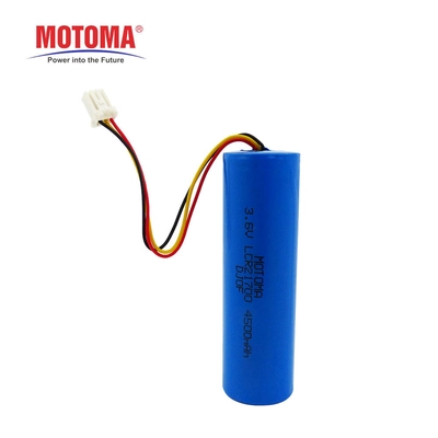 Επαναφορτιζόμενη ιονική μπαταρία λι LCR21700 4500mAh κυλινδρική για τα φορητά ψηφιακά όργανα